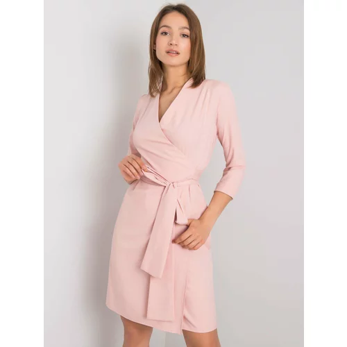 Fashion Hunters Dusty pink dress with Edelie binding