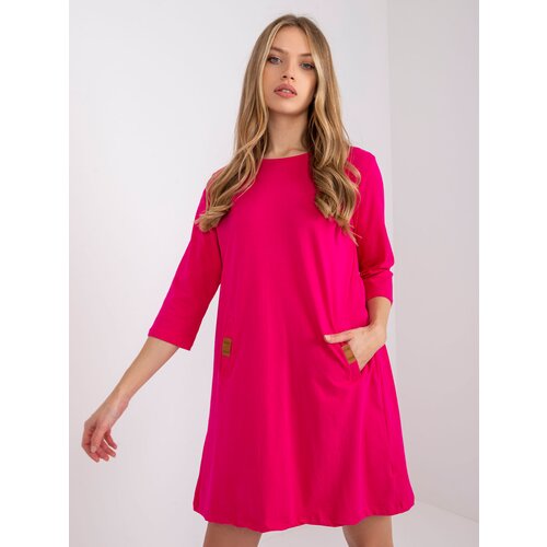 RELEVANCE Dress-RV-SK-6274.36P-Fuchsia Slike