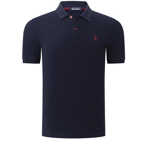 Dewberry T8561 MEN&amp;#039;S TSHIRT-PLAIN NAVY BLUE Slike