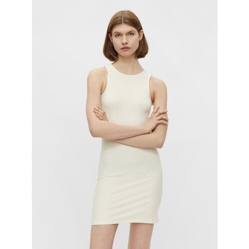 Pieces Krem Sheath Dress Tiana - Žene Slike