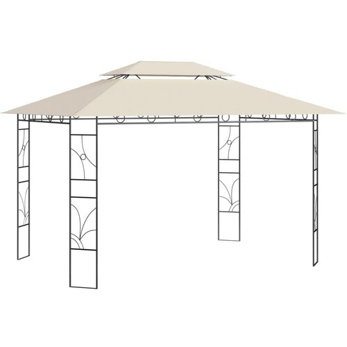 Paviljon 4x3x2,7 m krem 160 g/m² Cene