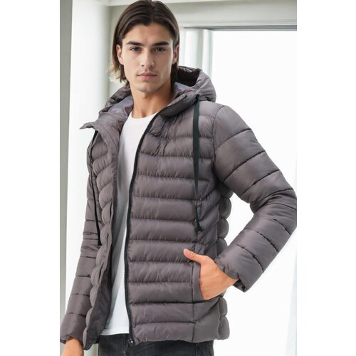 Dewberry M8658 MEN'S COAT-ANTHRACITE-1 Cene