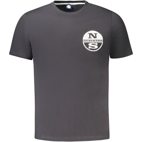 North Sails SHORT SLEEVE T-SHIRT MEN BLACK Slike