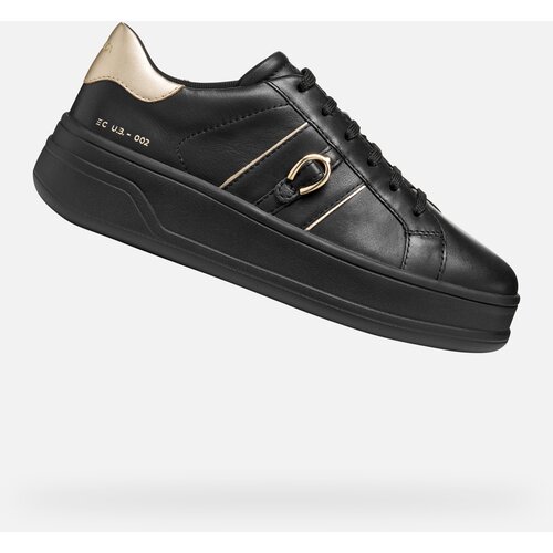 Geox Black women's sneakers Spherica ECUB-2 - Women's Cene