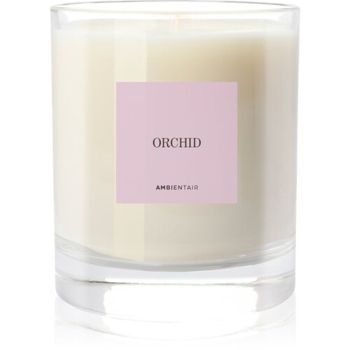 Ambientair COLOURS Orchid mirisna svijeća 200 g Slike