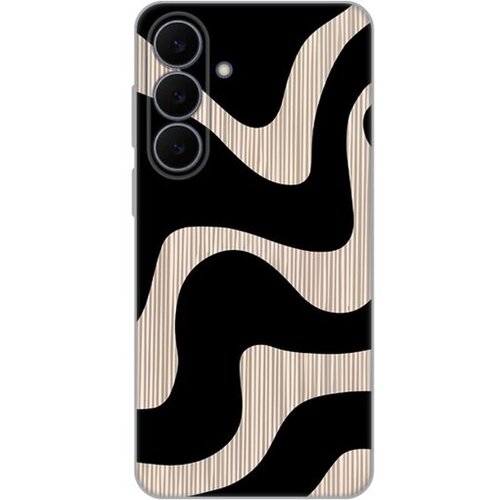  Torbica Silikonska Print Skin za Samsung S731B Galaxy S25 Fe Black Flow Cene