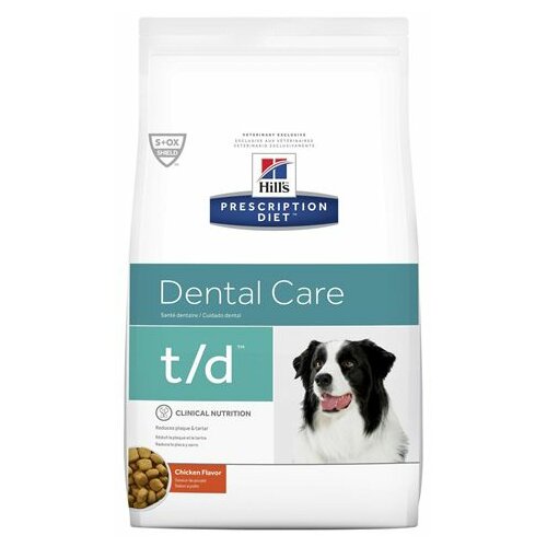 Hills prescription diet veterinarska dijeta za pse t/d 3kg Slike