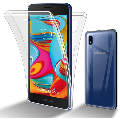 Cadorabo Ohišje, združljiv s Samsungom v prozorni - 360 -° zaščitni pokrov celotnega telesa - zaščita pred sprednjim in hrbtom, vsestransko zaščito z zaščitnikom zaslona, (20571153) Cene
