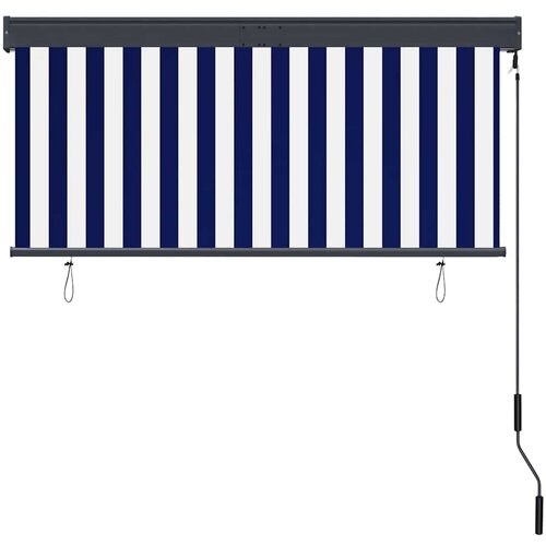  Vanjska roleta 140 x 250 cm plavo-bijela Slike