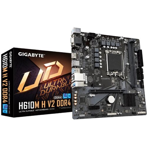 Gigabyte MB H610M S2H V2 DDR4, LGA1700, 2xDDR4, M.2, 2xSATA 6xUSB, HDMI, DP, DVI, VGA Cijene