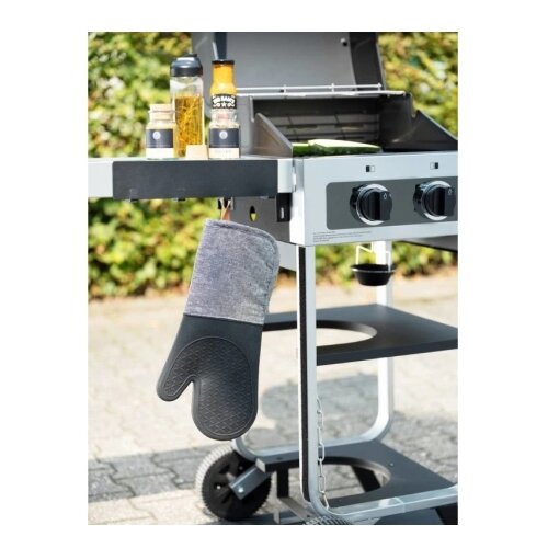 Wenko crna magnetna &amp;scaron;ipka za kuhinjski pribor Black Outdoor Kitchen Ima Slike