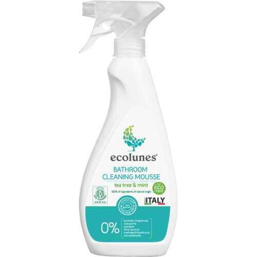 ecolunes Čistilna pena za kopalnico - Tea Tree & Mint Cene