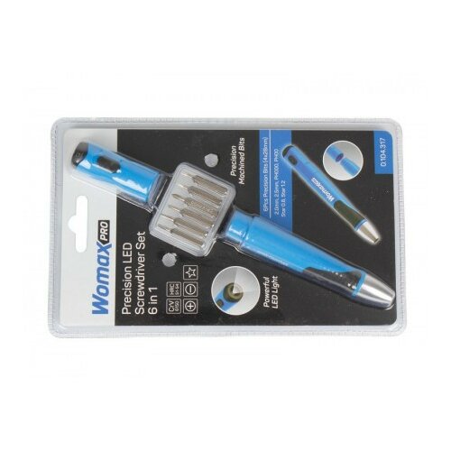 Womax pro pin precizni sa nosačem set 6 u 1 ( 0104317 ) Cene