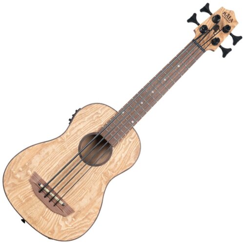 Kala U-Bass Burled Tamo Ash Bas ukulele Natural Slike