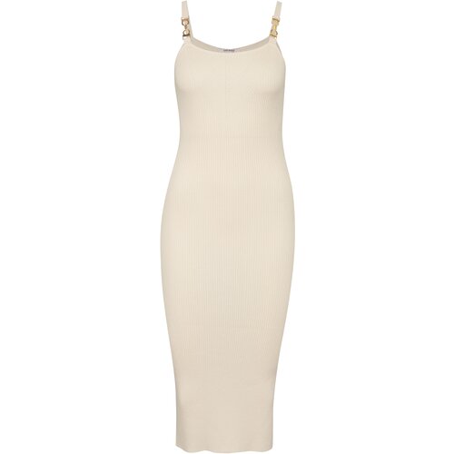 Orsay Beige women's midi dress Cene