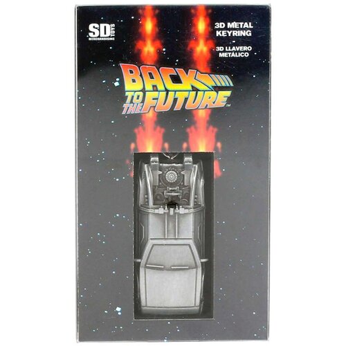 SD Toys Metalni privjesak za ključeve DeLorean iz filma Povratak u budućnost Slike