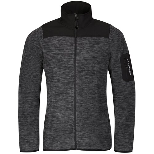Alpine pro men&amp;#039;s warm sweatshirt with cool-dry treatment LONEB black Slike