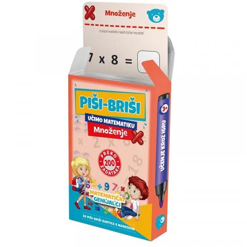 Odeon Edukativne igre piši-briši+marker:Množenje Cene