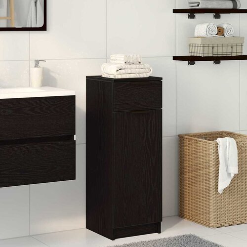  Kupaonski ormar Crni hrast 32 x 34 x 90 cm Konstruirano drvo Cijene