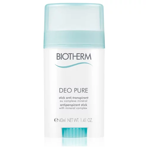 Biotherm Deo Pure čvrsti antiperspirant za osjetljivu kožu 40 ml
