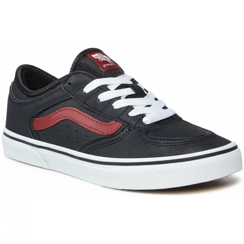 Vans Tenis superge Jn Rowley Classic VN000E525R31 Black/Red Clay