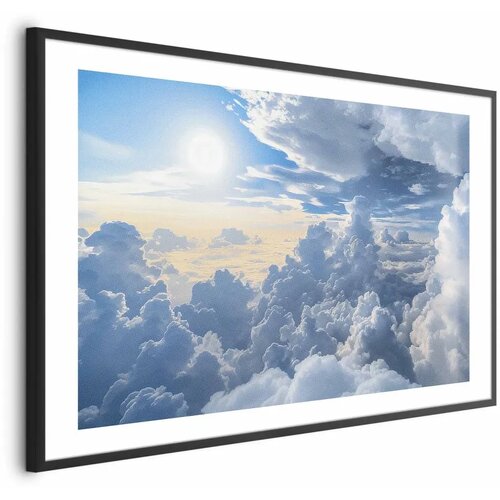  Plakat Symphony of Light: Sun and Clouds Playing Together on a Beautiful Sky 30x21 Cijene