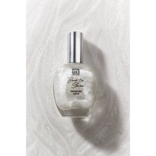Dripping Gold Born To Shine ble&amp;scaron;čeče olje za telo odtenek Silver 55 ml Slike