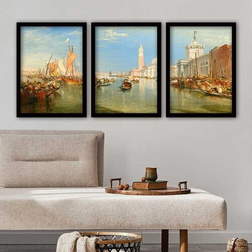 Wallity Set uramljenih slika 3SC_UN5666, 3 Dela Cene