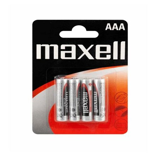 Maxell R03 blister 4xAAA baterija Slike