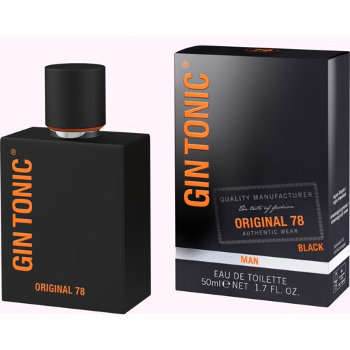 Gin Tonic Mu&amp;scaron;ka toaletna voda Black Original 78, EdT, 50 ml Slike