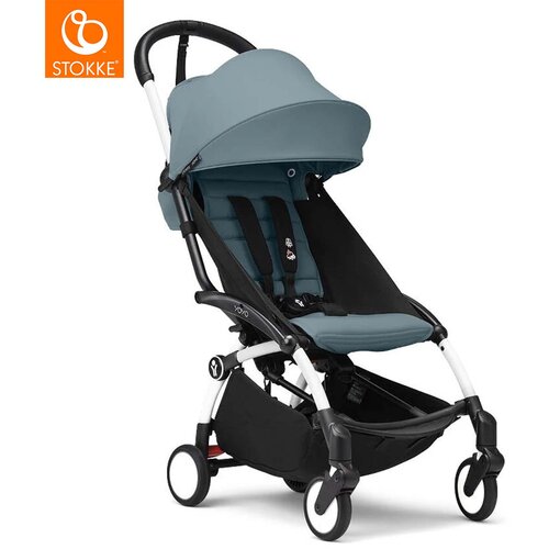Stokke yoyo&amp;sup3; dječja kolica 6+ aqua(white frame) Slike