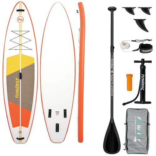 FUNWATER SUP daska SUPFW69B 3,35 m (narančasto-bijela) Slike