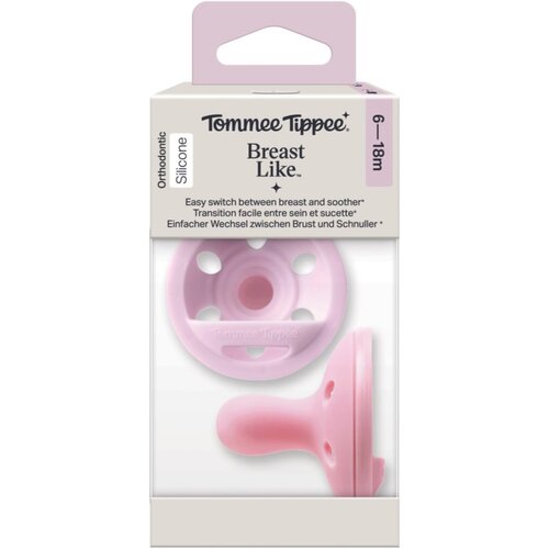 Tommee Tippee Breast-like 6-18 m duda Girl 2 kos Slike