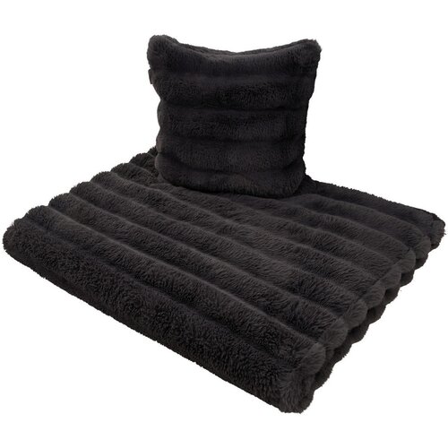 Dieter Knoll KRZNENA ODEJA 150/200 cm antracit Slike
