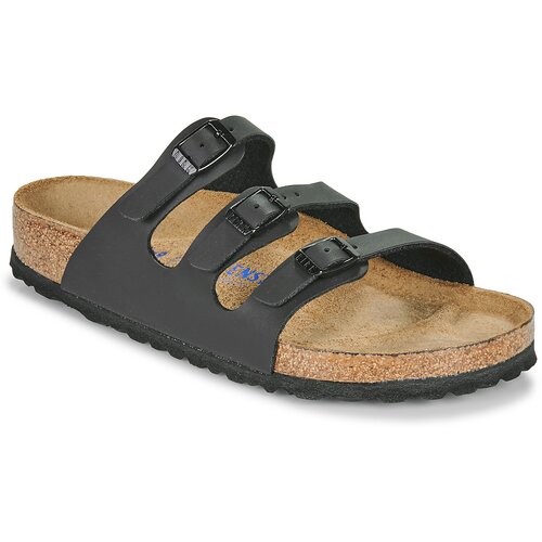 Birkenstock Natikači Florida SFB BF Black Črna Cene