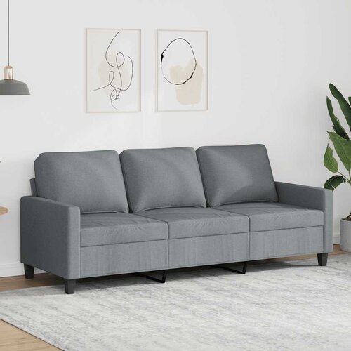  Trosjed od tkanine svjetlosivi 180 cm Siva Slike