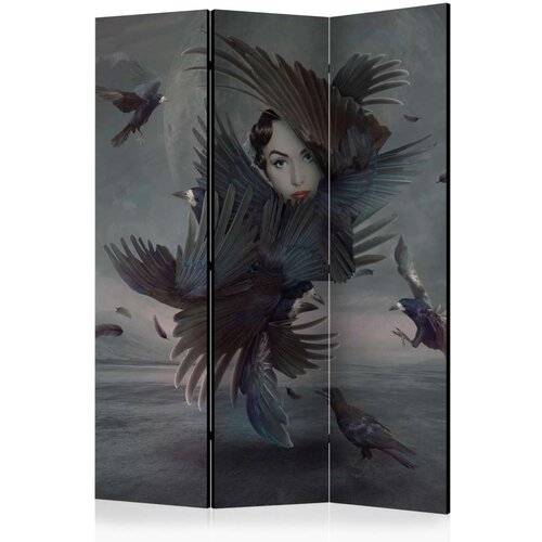  Paravan u 3 dijela - Covered in feathers [Room Dividers] 135x172 Slike