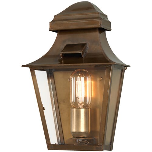 Elstead Lighting Elstead Zunanja stenska svetilka z 1 lučjo, masivna medenina, IP44, E27, (22099872) Cene