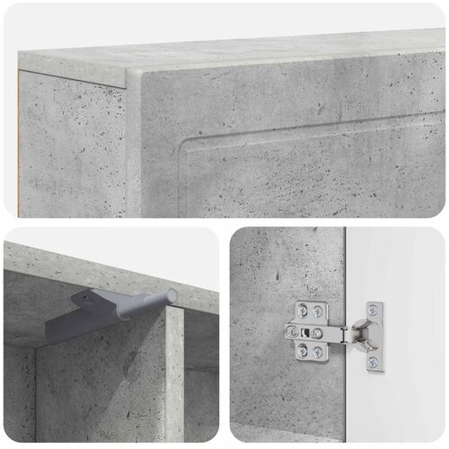  Okvir za kamin Betonska siva 102 x 18 x 100 5 cm - Betonska siva Cijene