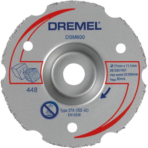 Dremel Vi&amp;scaron;enamenski karbidni disk za sečenje za DSM 20, DSM600, 2615S600JA Slike