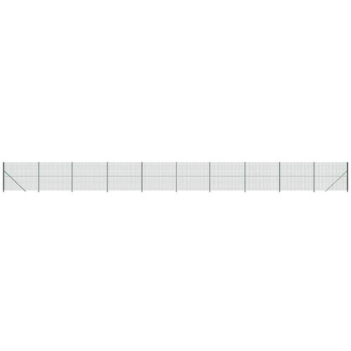  Ograda od žičane mreže s prirubnicom zelena 2,2x25 m Slike