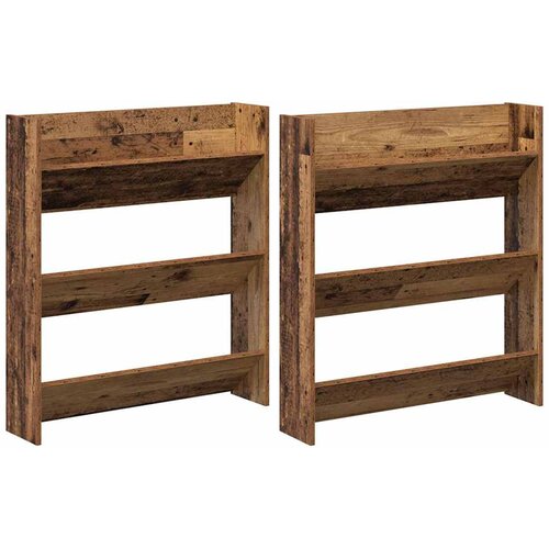 vidaXL Omara za čevlje 2 pcs Star les 85 x 18 x 90 cm Konstruiran les, (5000161812) Cene
