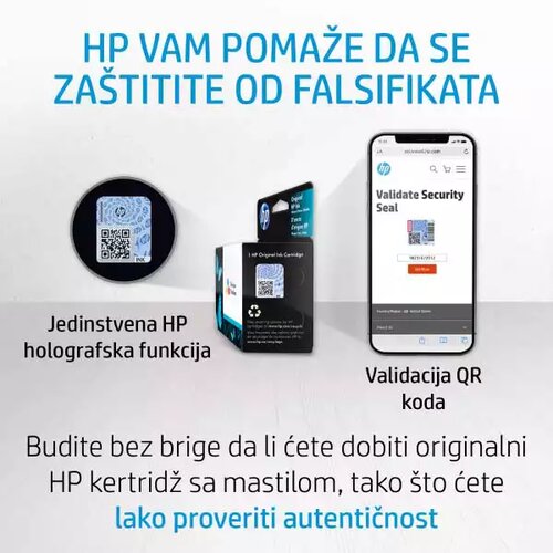 HP 304 bk original inkjet kertridž, crni (black) / N9K06AE Slike