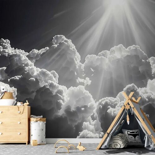  Foto tapeta - Hope in the Clouds: Inspiring Rays of the Sun – Awaken Emotions 300x210 Cene