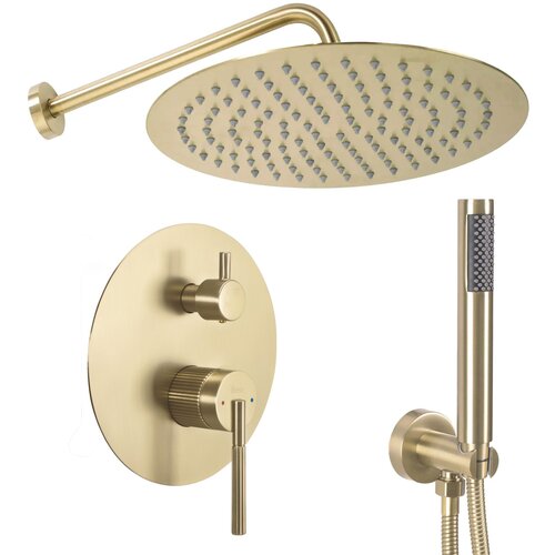 Rea Komplet tuša u ravnini Argon Gold Brush + BOX Cijene
