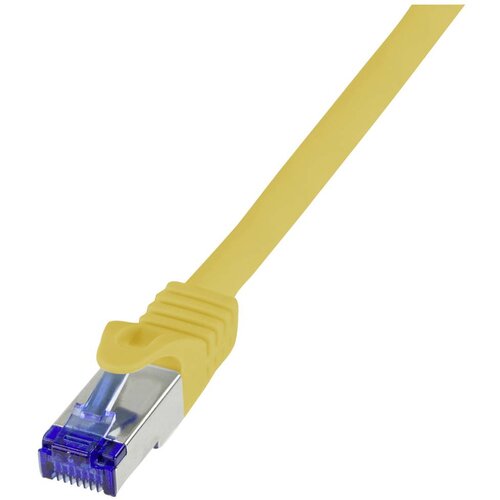 Logilink Priključni kabel Ultraflex\, Cat.6A\, S / FTP\, rumen\, 0\,5 m C6A027S RJ45 CAT 6a S/FTP 0.50 m rumena 1 kos, (20416168) Cene