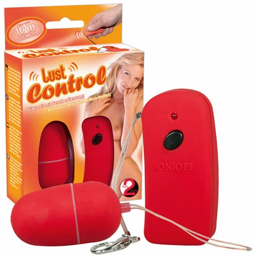 You2Toys Vibro jajček "Lust Control Red" (R566802)