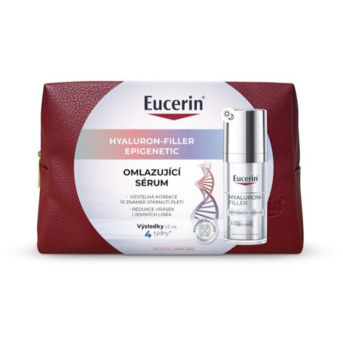 Eucerin Hyaluron-Filler Epigenetic pomlajevalni serum kozmetična torbica Slike