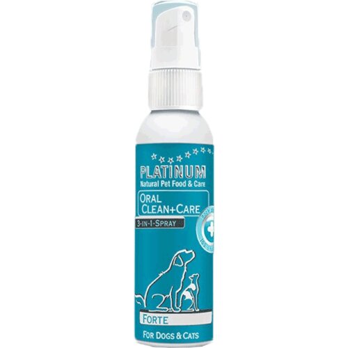 Platinum natural pet food Platinum Sprej za uklanjanje kamenca Oral Clean&Care Forte, 65 ml Slike