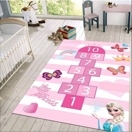  Tepih za decu sa gumenom podlogom 140x220cm - školica-princess elza, TG-2072 Cene